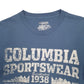 Mens Blue Columbia Sportswear Spellout Short Sleeve T Shirt