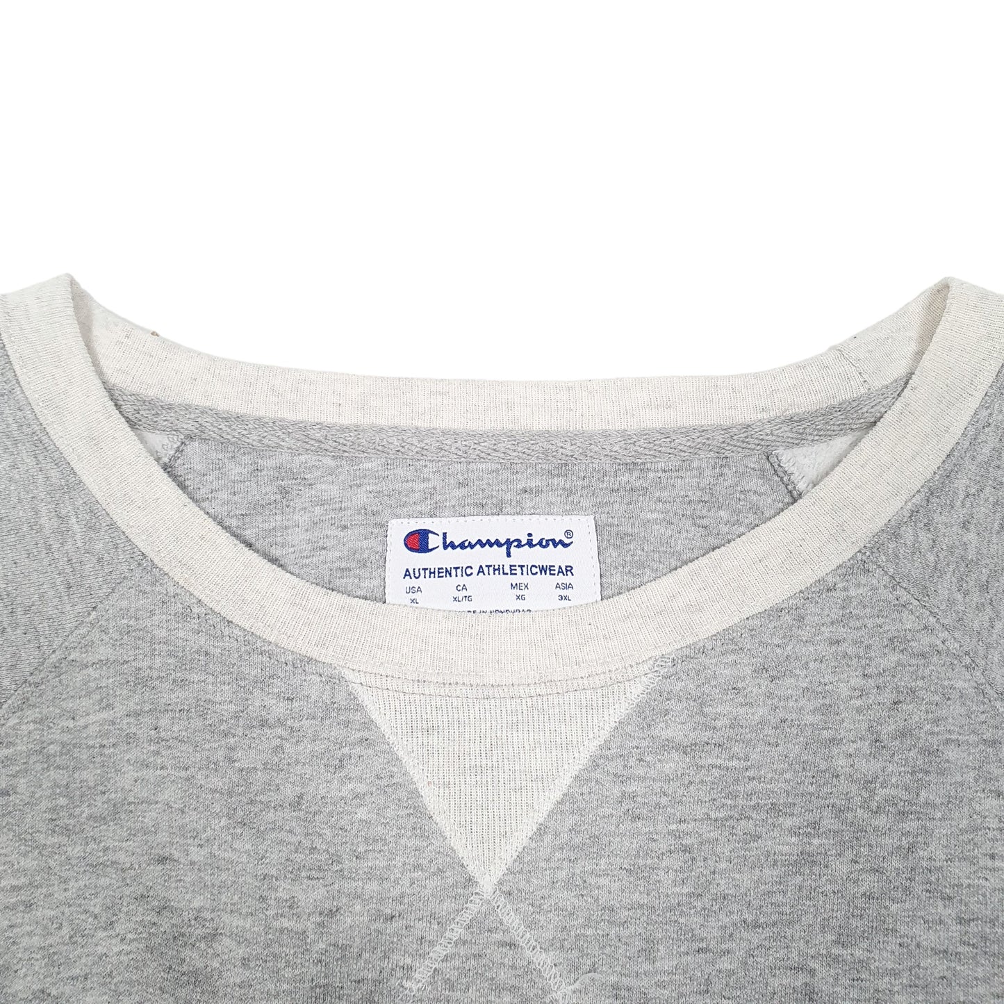 Womens Grey Champion  Crewneck Jumper