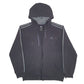 Mens Black Adidas  Full Zip Jumper