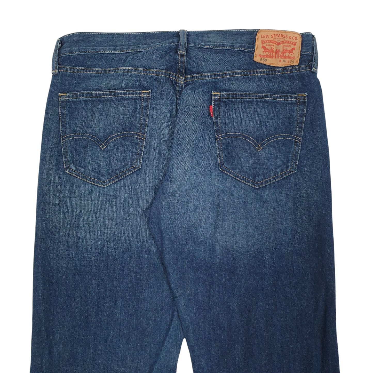 Mens Blue Levis  559 JeansW36 L34
