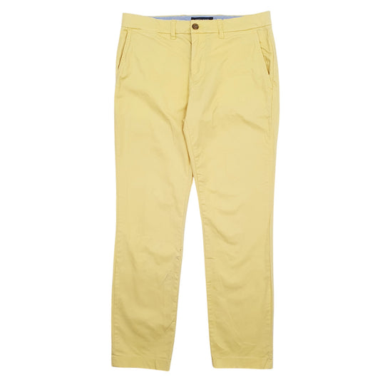 Mens Yellow Tommy Hilfiger  Chino Trousers