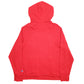 Mens Red Champion Spellout Hoodie Jumper