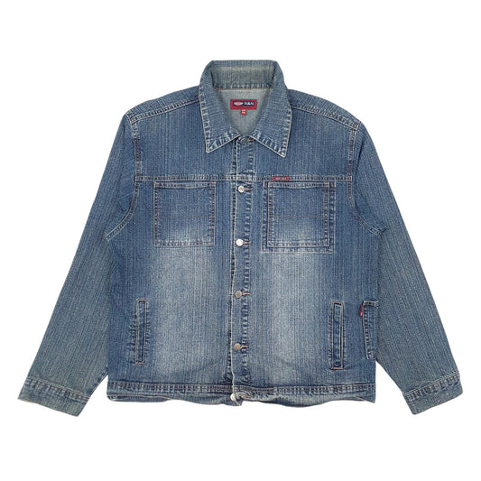 Mens Blue N & N   Coat