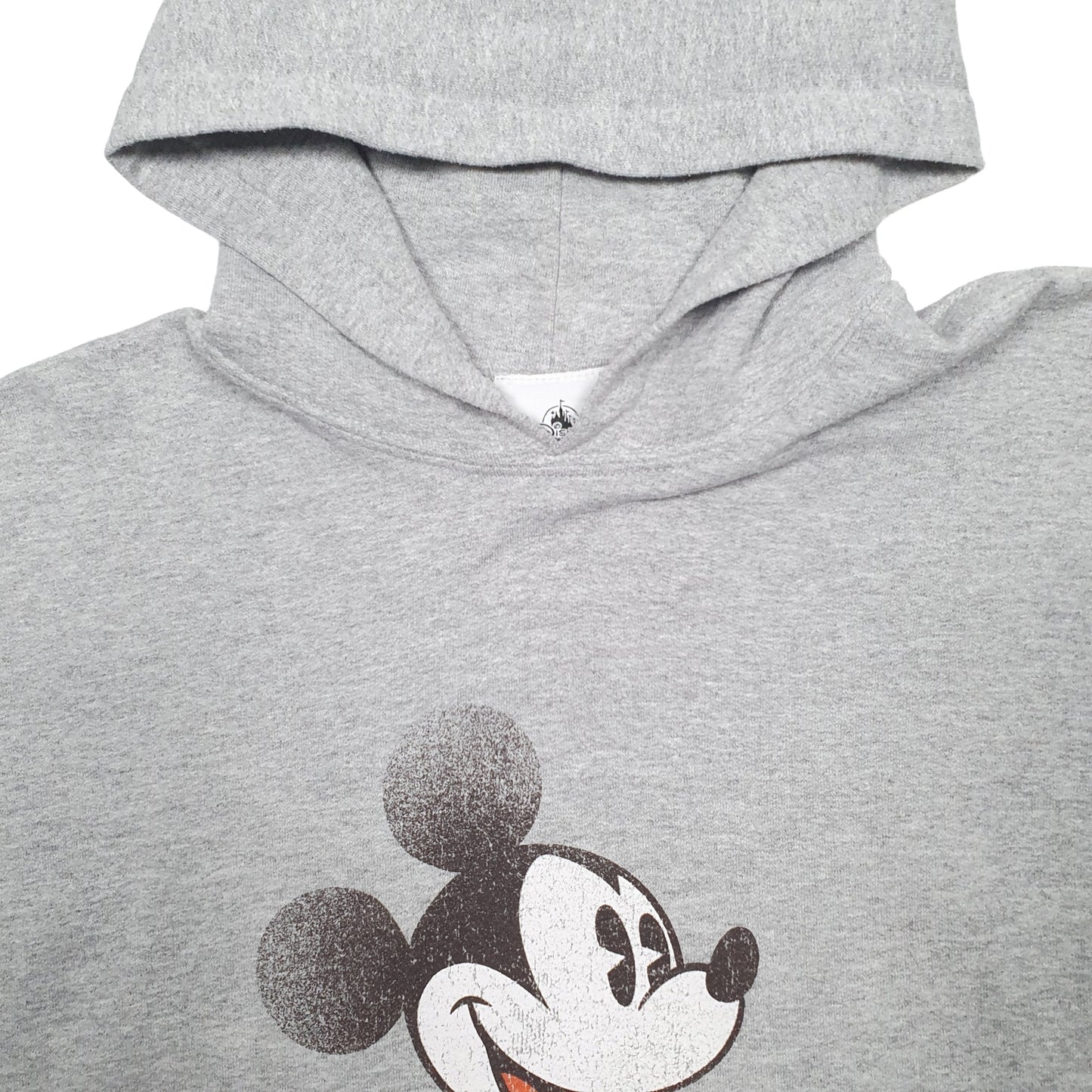 Mens Grey Disney Knit Hoodie Jumper