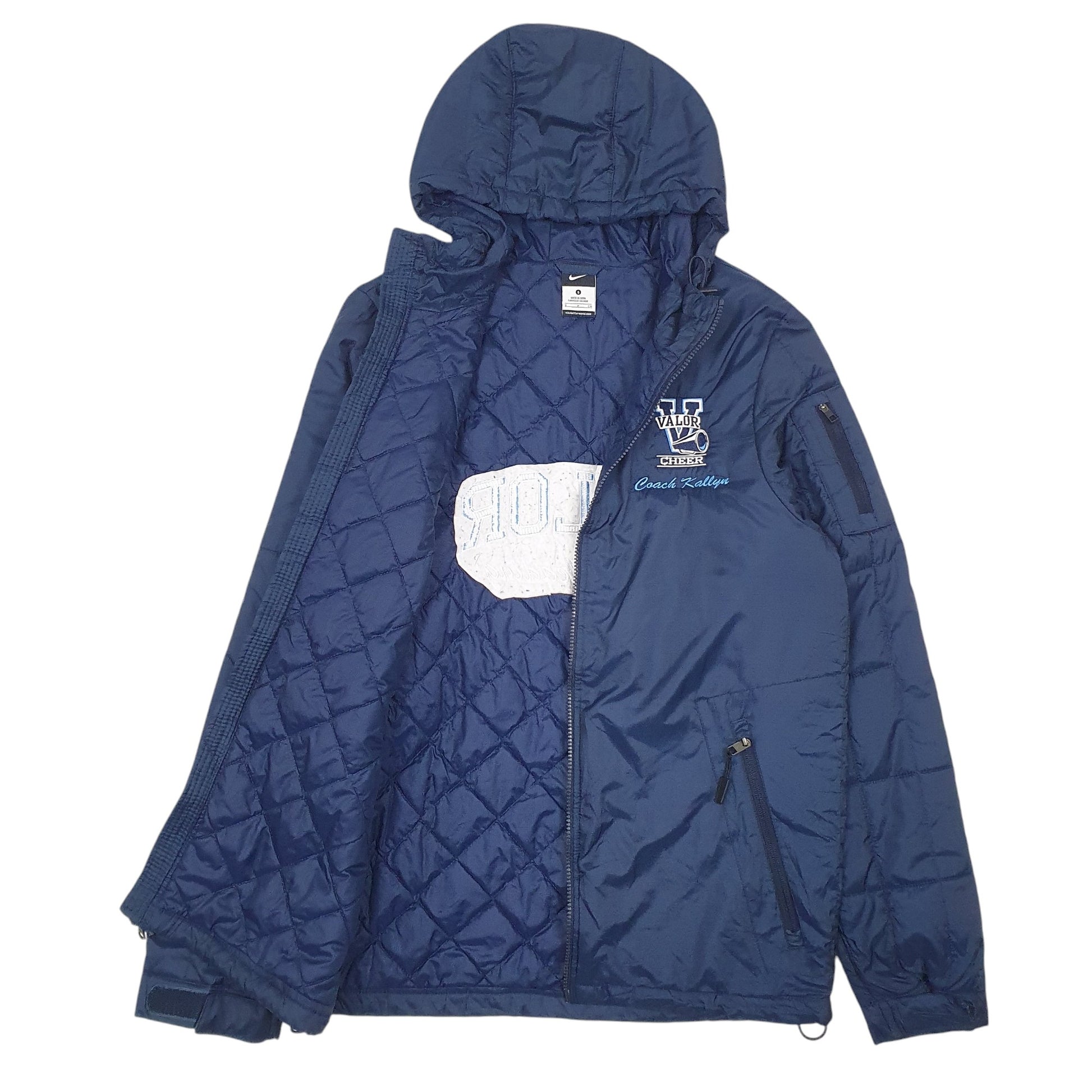 Mens Navy Nike Valor Cheerleading  Coat