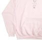 Womens Pink Fila Spellout Hoodie Jumper