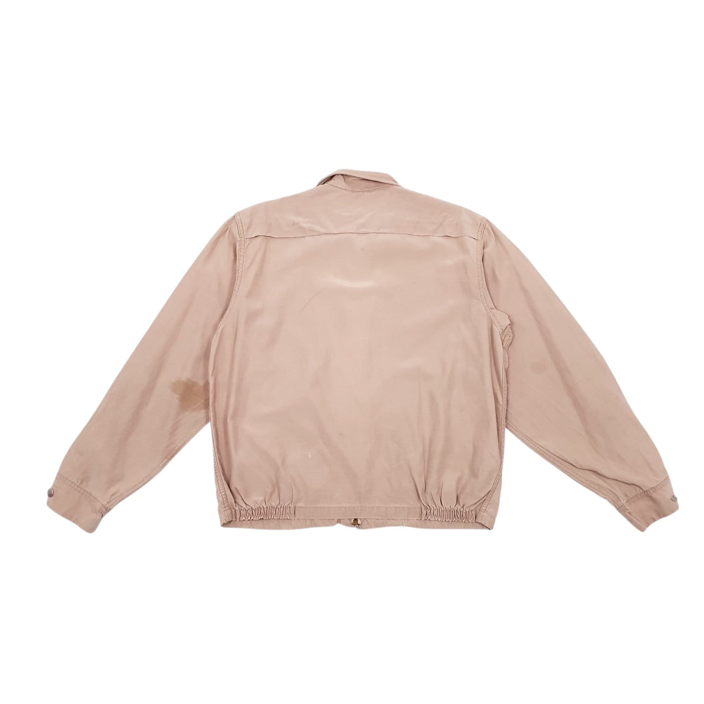 Womens Beige McGregor Vintage 50s 60s Made In USA Hoodie Coat