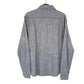 Mens Grey Levis Chambray Work Modern Long Sleeve Shirt
