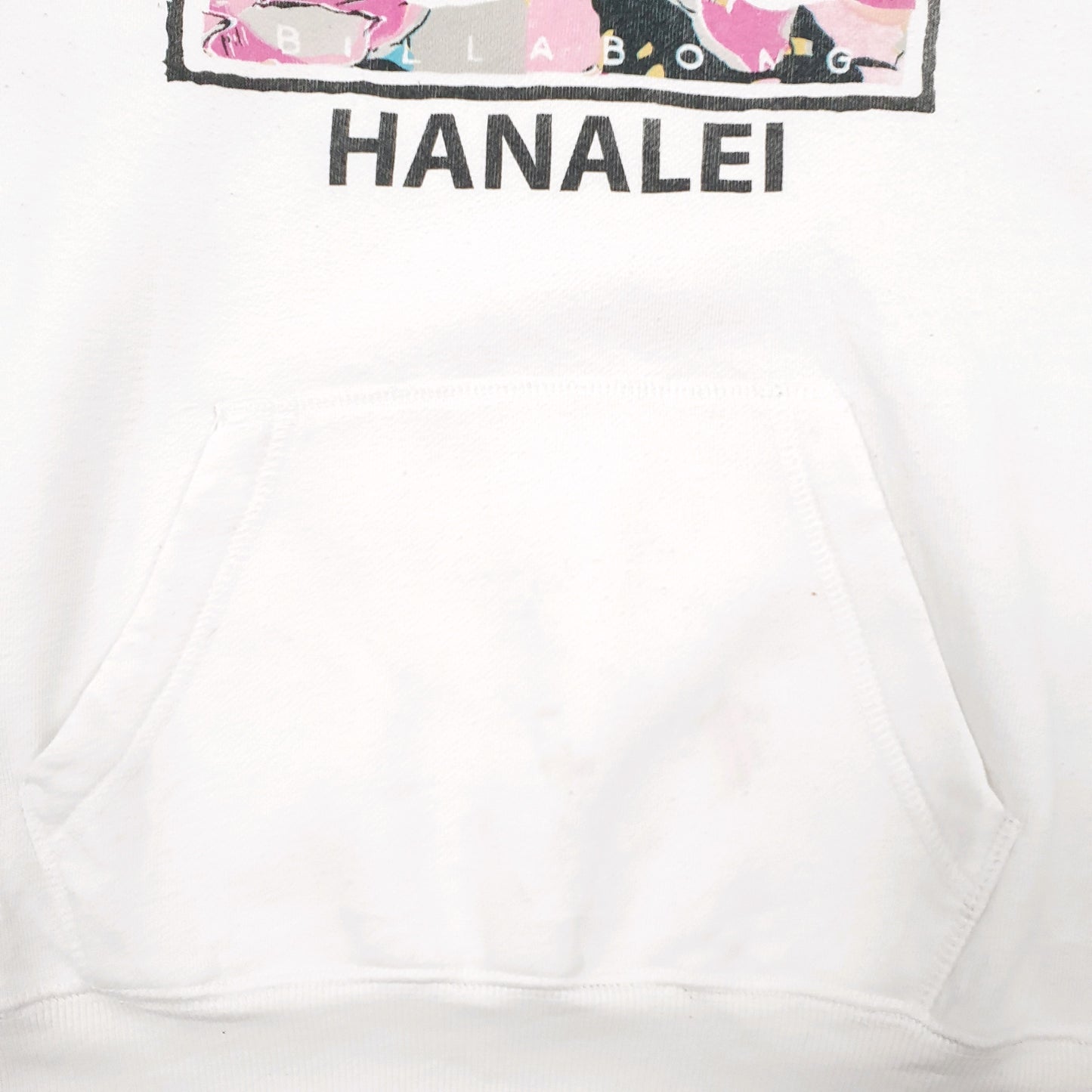 Womens White Billa Bong  Hoodie Jumper