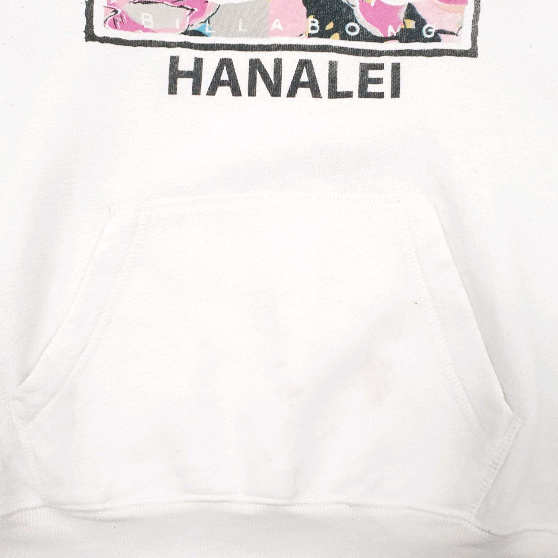 Womens White Billa Bong  Hoodie Jumper