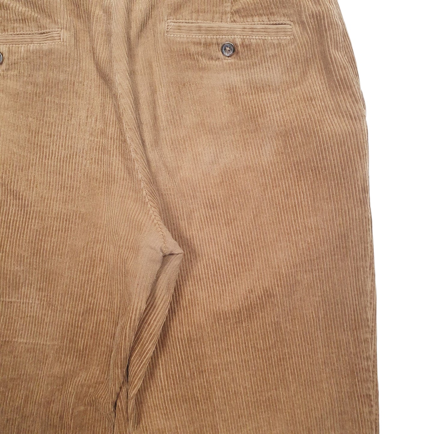 Mens Tan Brooks Brothers  Corduroy Trousers