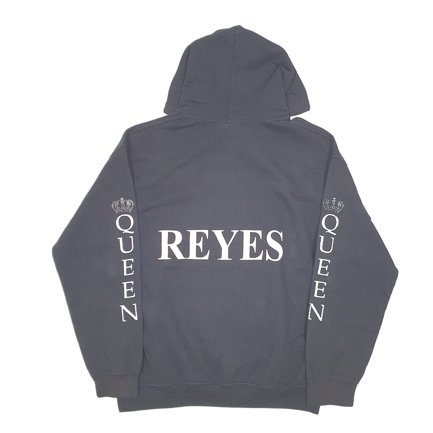 Mens Black Gildan Queen Band Rock & Roll Hoodie Jumper