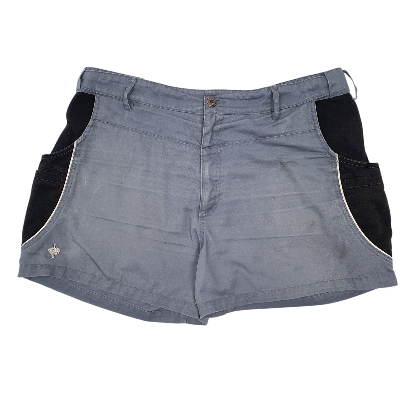 Mens Grey Engelbert Strauss Workwear Carpenter Shorts