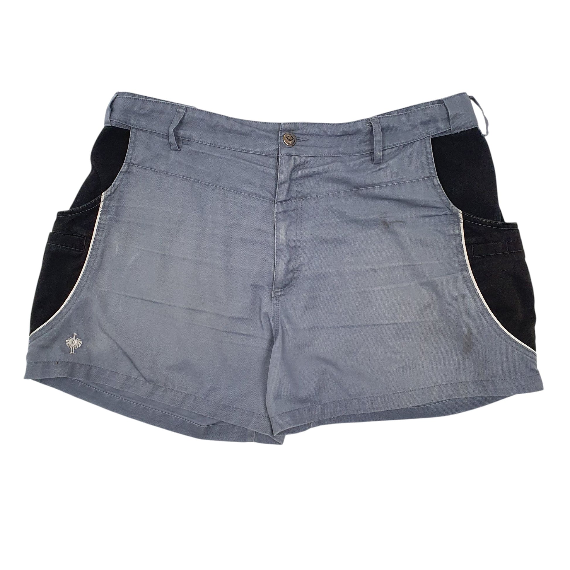 Mens Grey Engelbert Strauss Workwear Carpenter Shorts