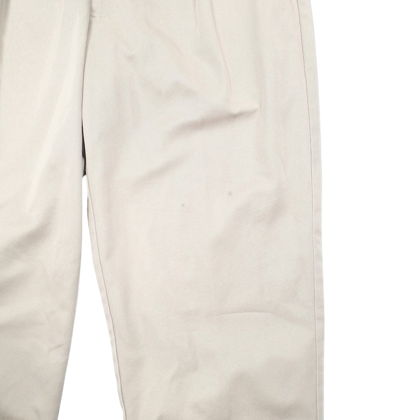 Mens Beige Polo Ralph Lauren Vintage Double Pleated Chino Trousers