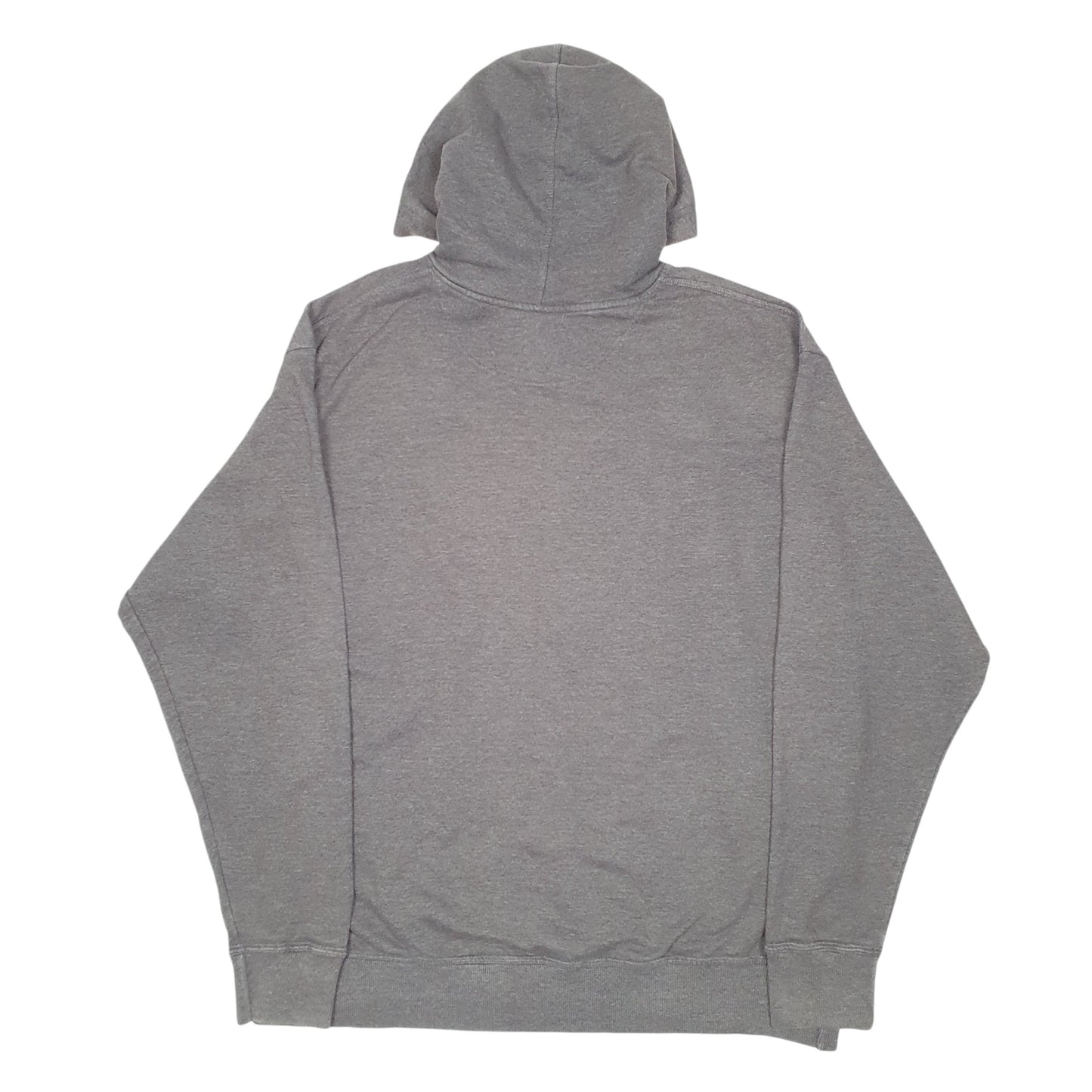 Mens Grey Champion Script Hoodie Jumper