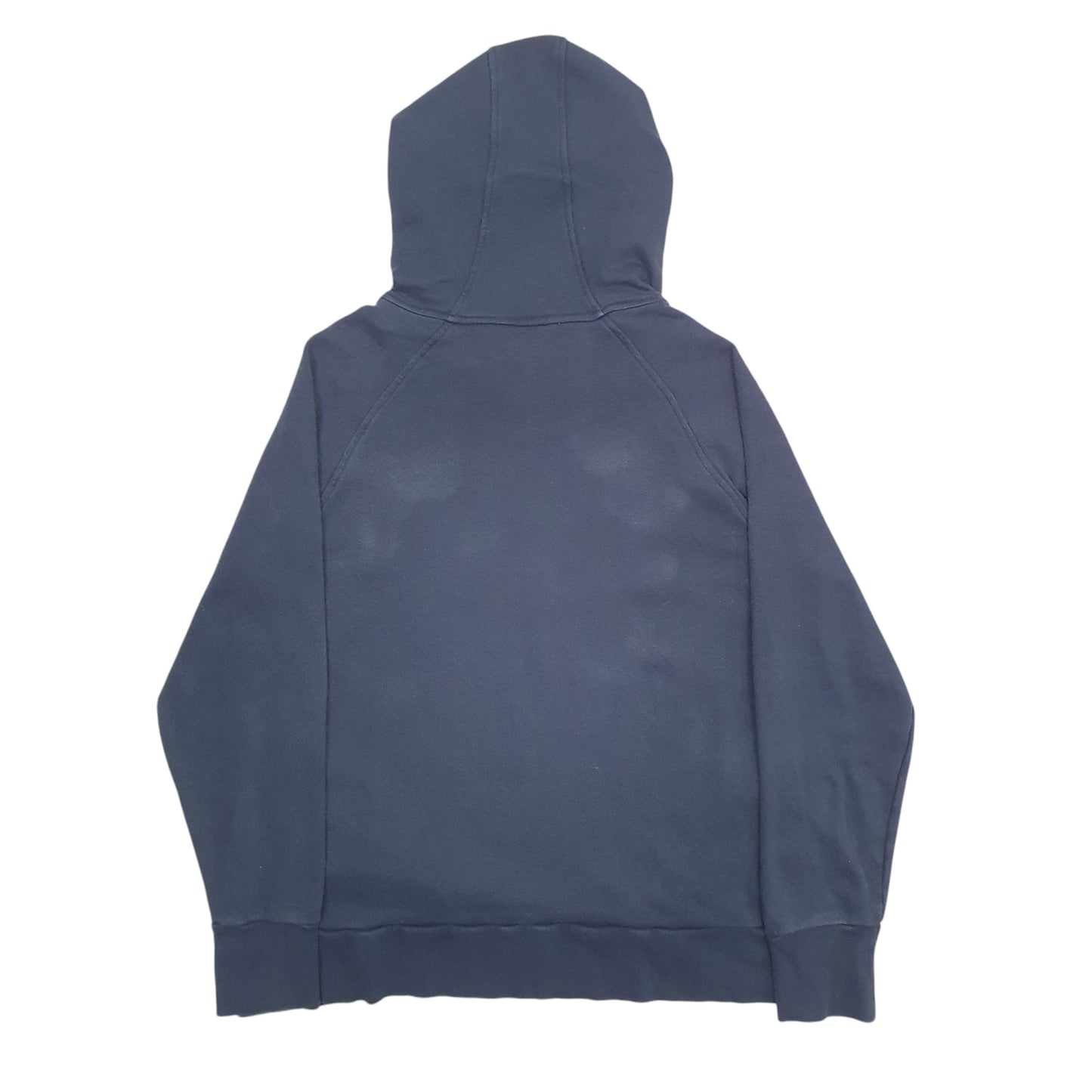Mens Navy Adidas Spellout Hoodie Jumper