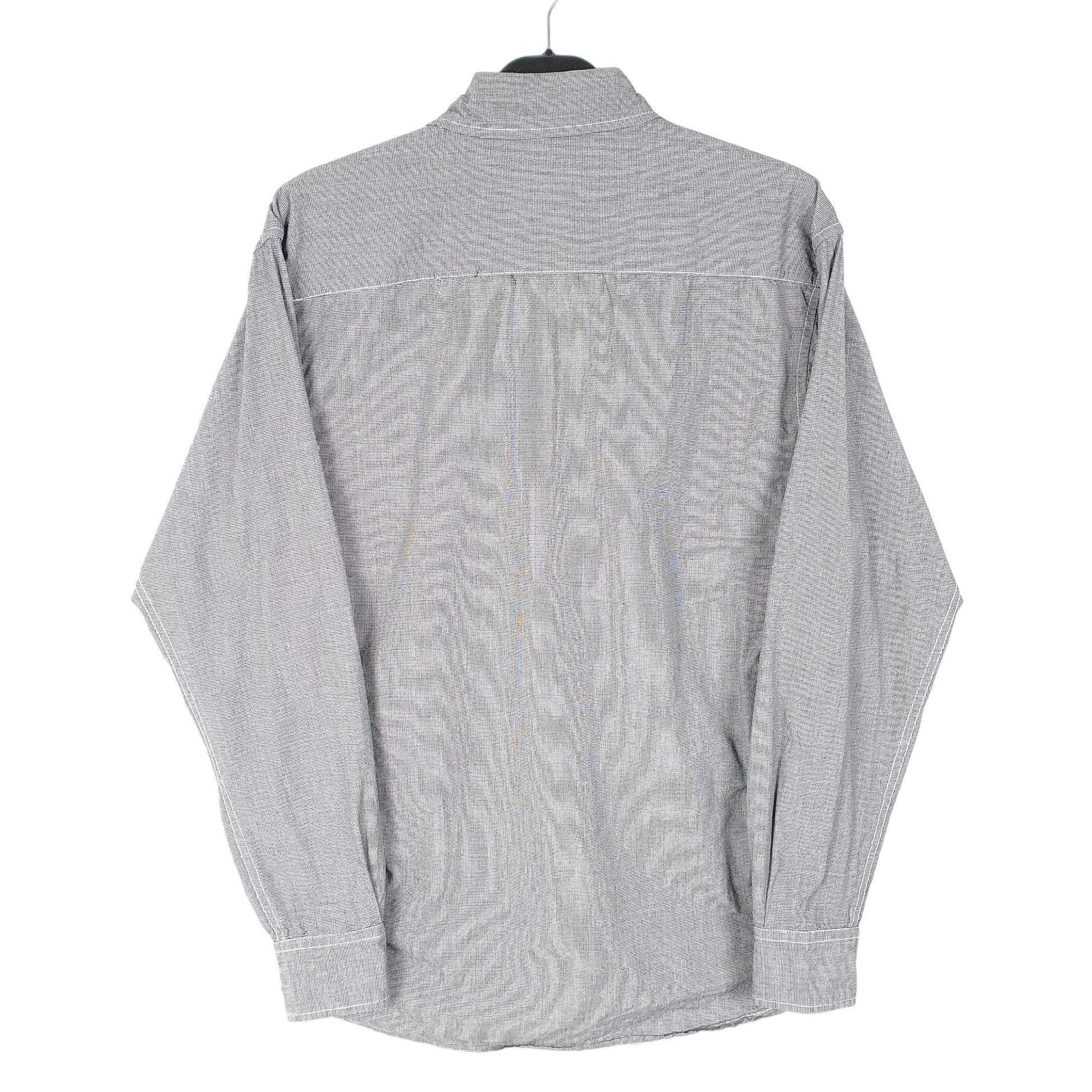 Mens Grey Polo Ralph Lauren Oxford Long Sleeve Shirt