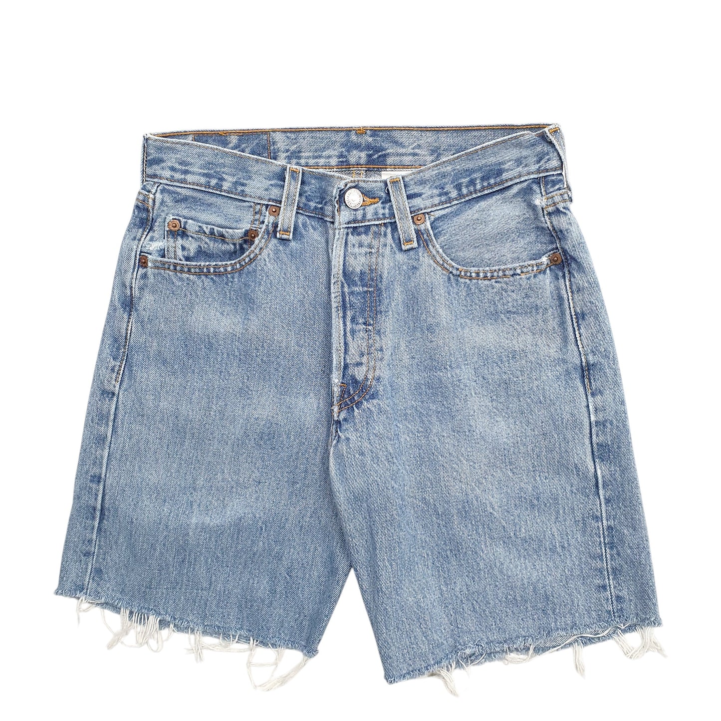 Mens Blue Levis  Denim Shorts