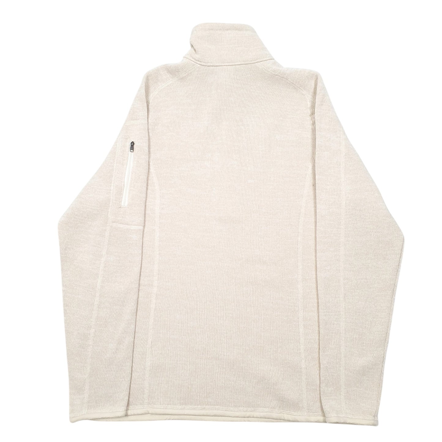 Womens Beige Patagonia Better Sweater Quarter Zip Jumper