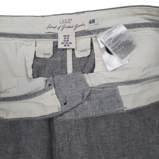 Mens Grey H&M  Chino Shorts