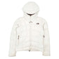 Womens White The North Face 600 Full Zip Coat