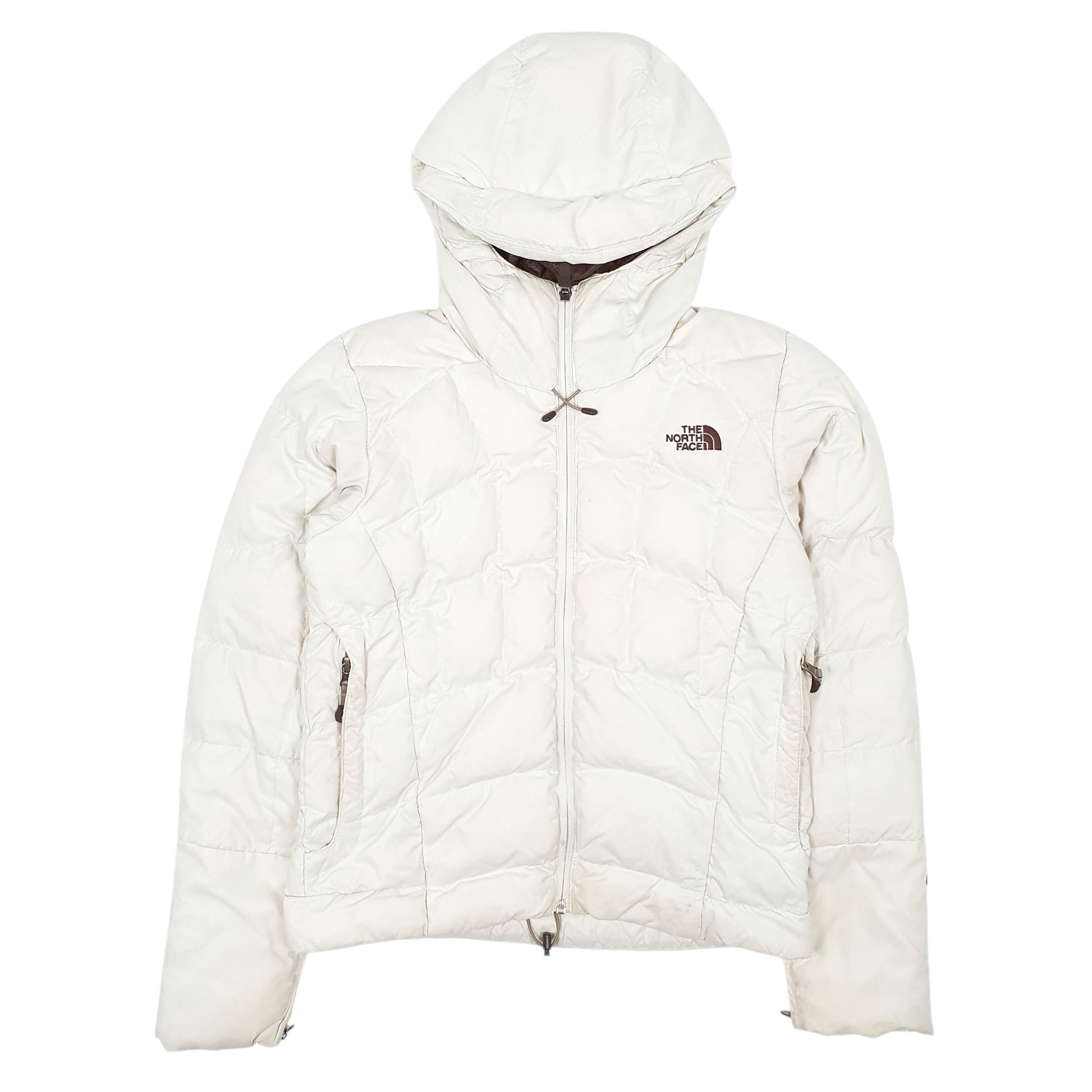 Womens White The North Face 600 Full Zip Coat