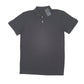 Mens Black Kruze Denim  Short Sleeve Polo Shirt