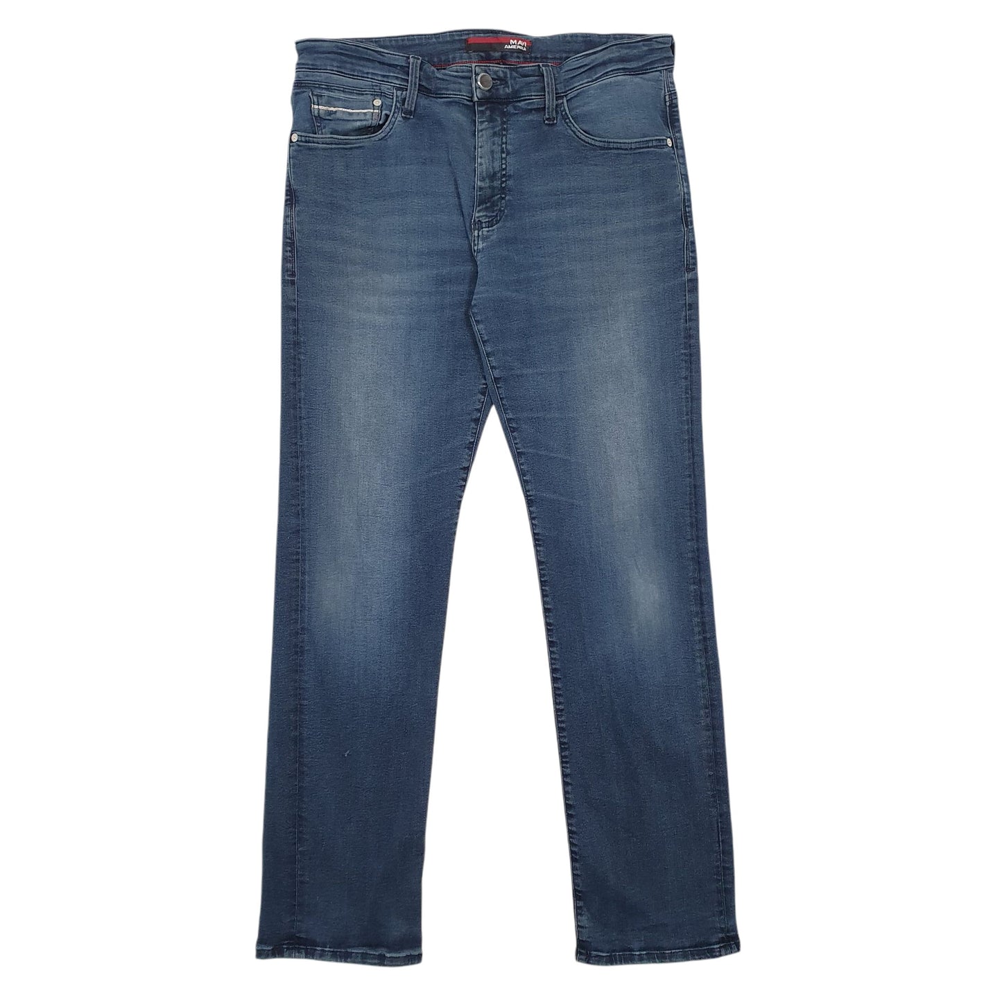 Mens Blue Mavi Amerika  Casual JeansW34 L32