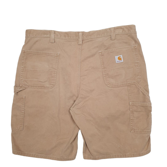 Mens Brown Carhartt Workwear Carpenter Shorts