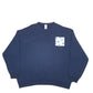 Mens Navy Fruit Of The Loom  Crewneck Jumper