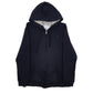 Womens Black Champion  Full Zip Jumper