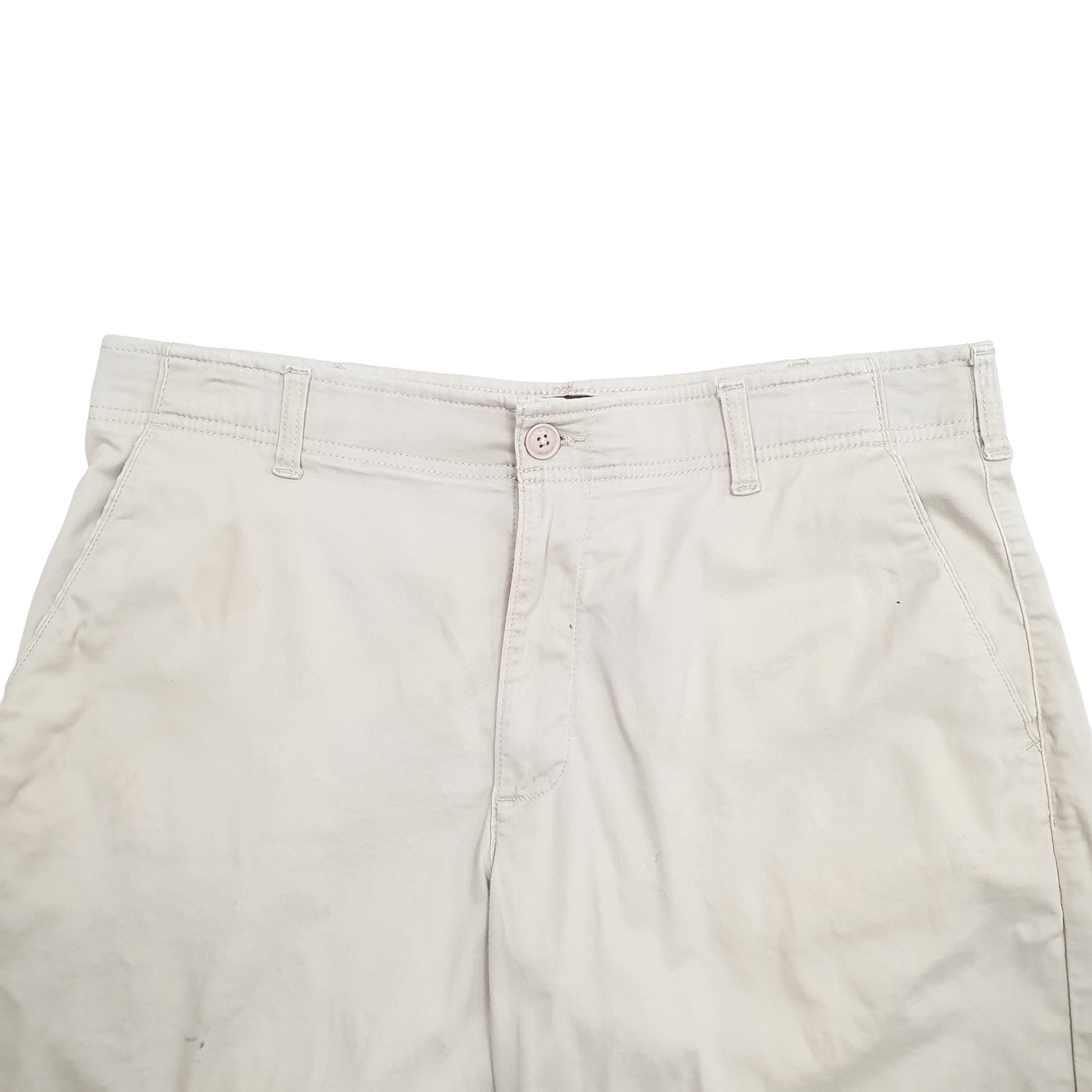 Mens Cream Lee Extreeme Comfort Chino Shorts