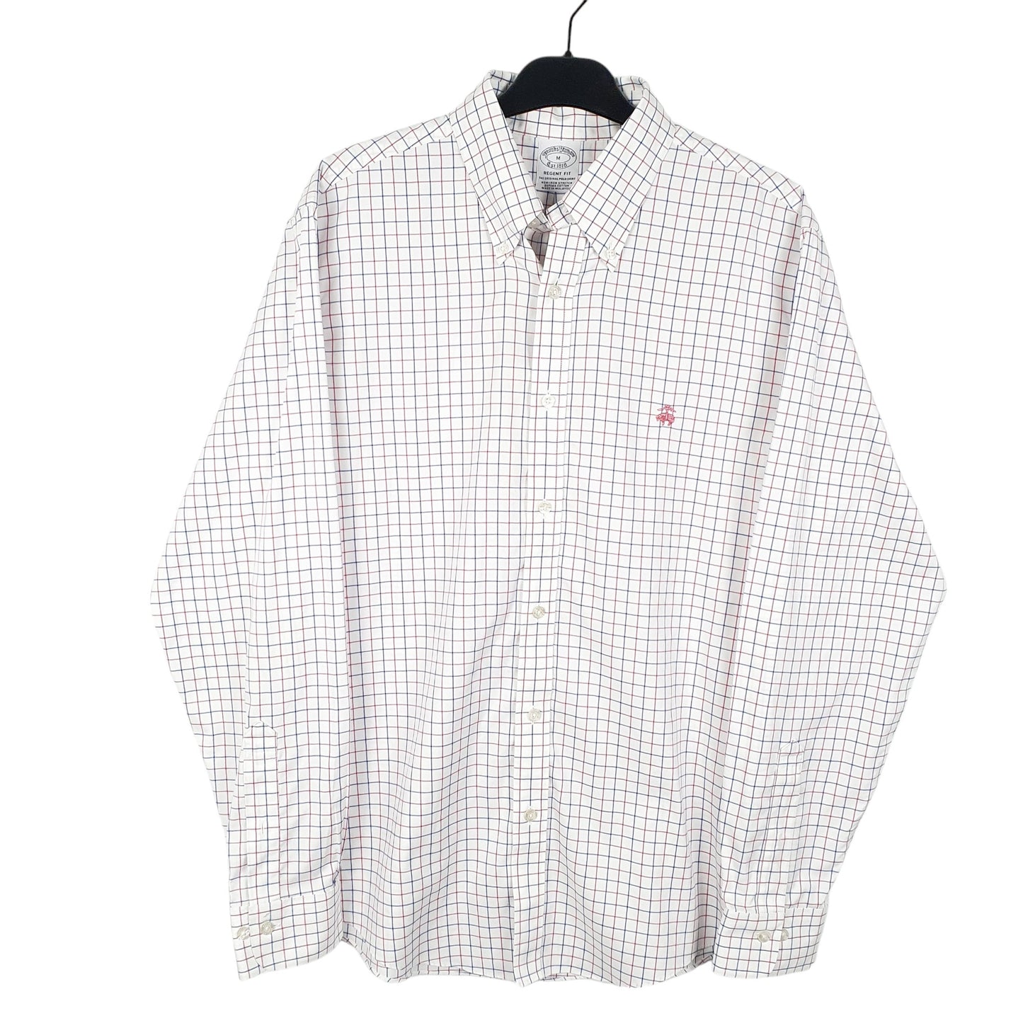 Mens White Brooks Brothers Regent Long Sleeve Shirt