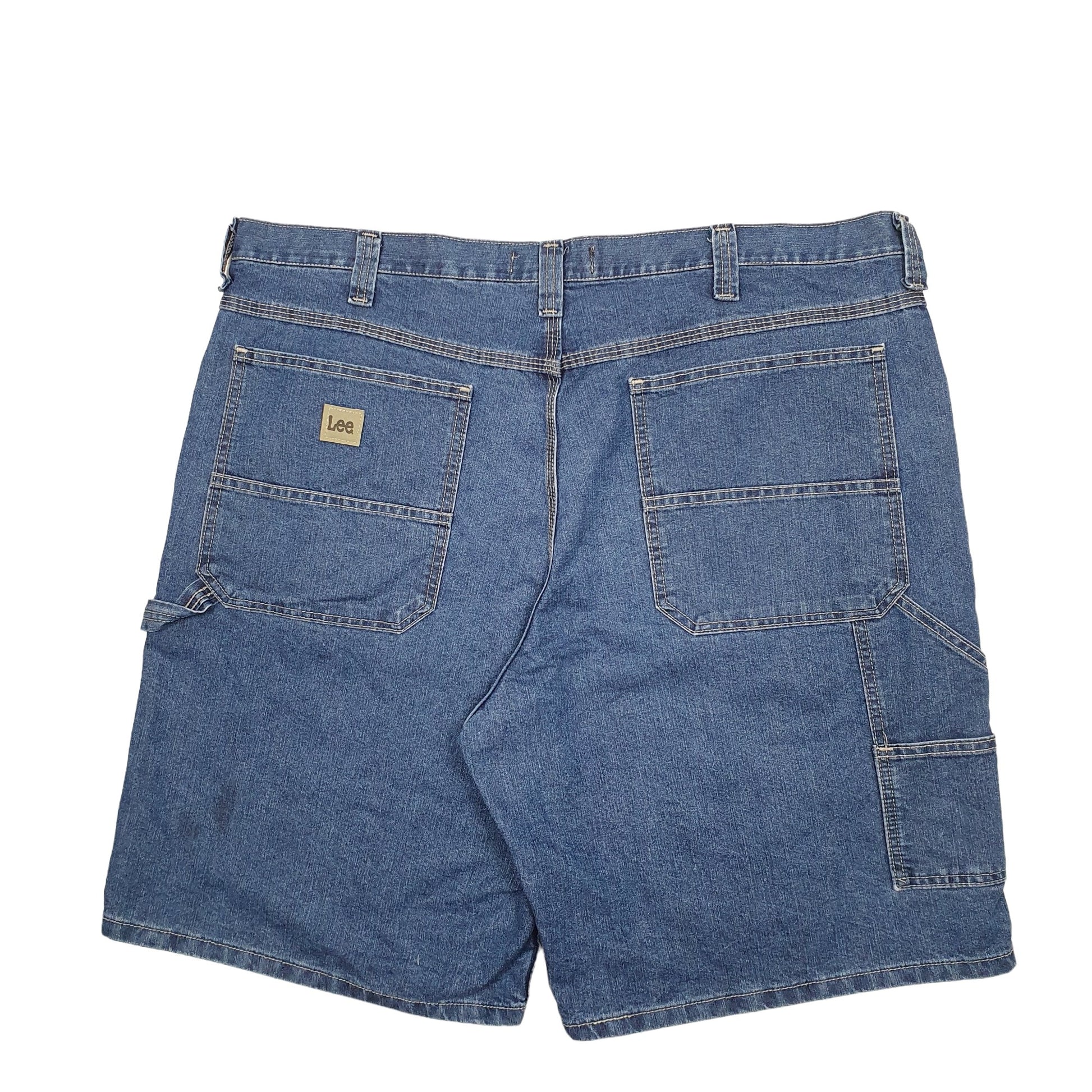 Mens Blue Lee  Carpenter Shorts