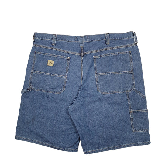 Mens Blue Lee  Carpenter Shorts