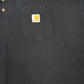 Mens Navy Carhartt  Short Sleeve T Shirt