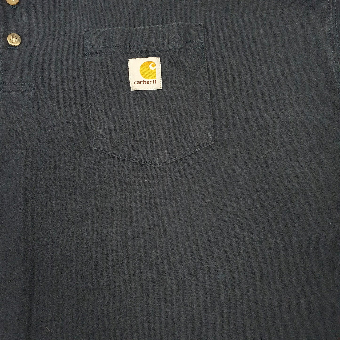 Mens Navy Carhartt  Short Sleeve T Shirt