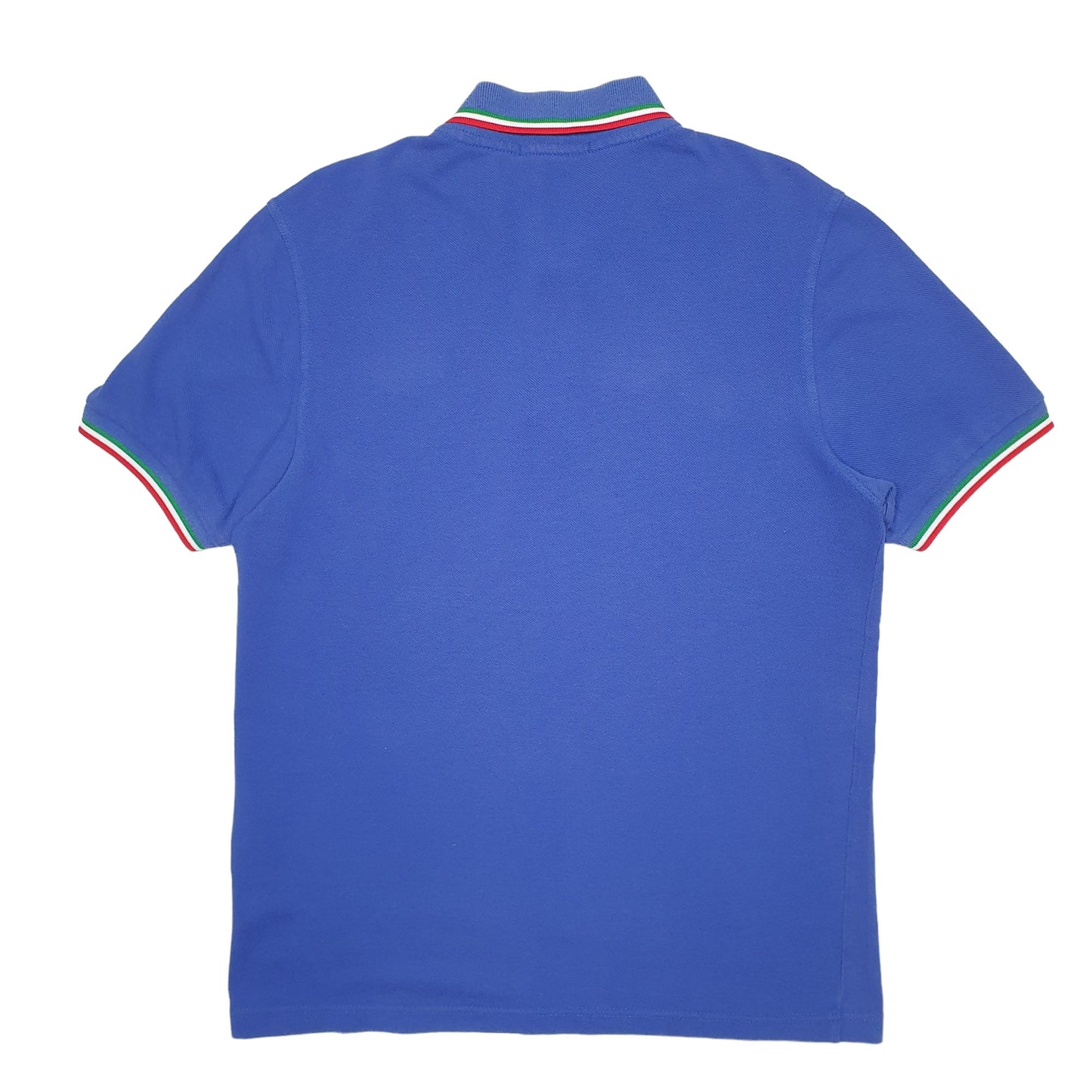 Mens Blue Fred Perry Italia Short Sleeve Polo Shirt