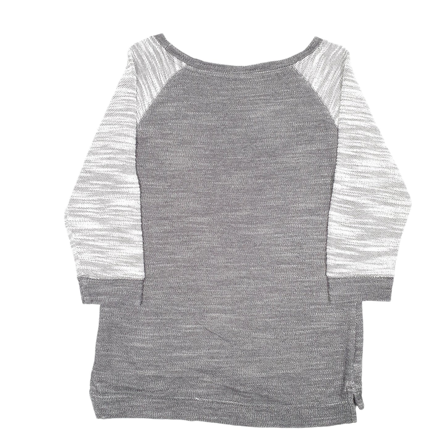 Womens Grey Russell Missouri Tigers Football Half Sleeve USA Crewneck Jumper