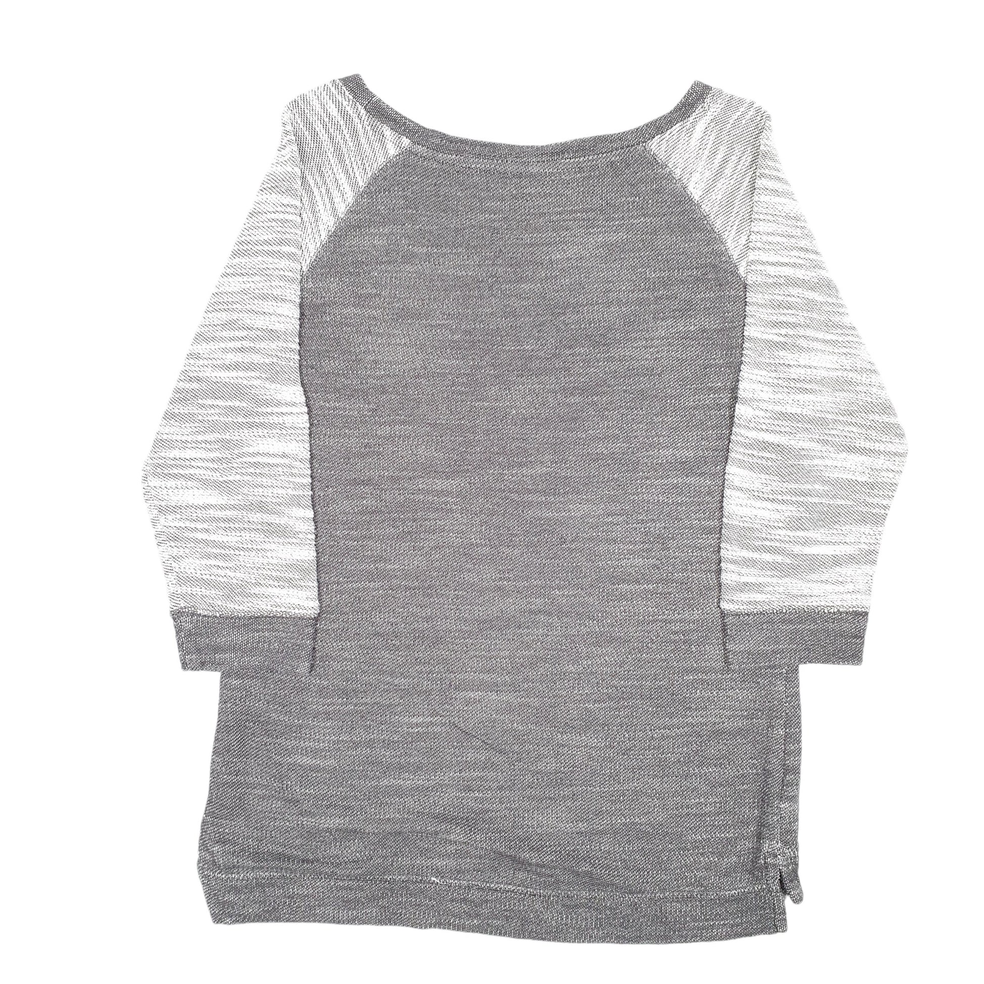 Womens Grey Russell Missouri Tigers Football Half Sleeve USA Crewneck Jumper