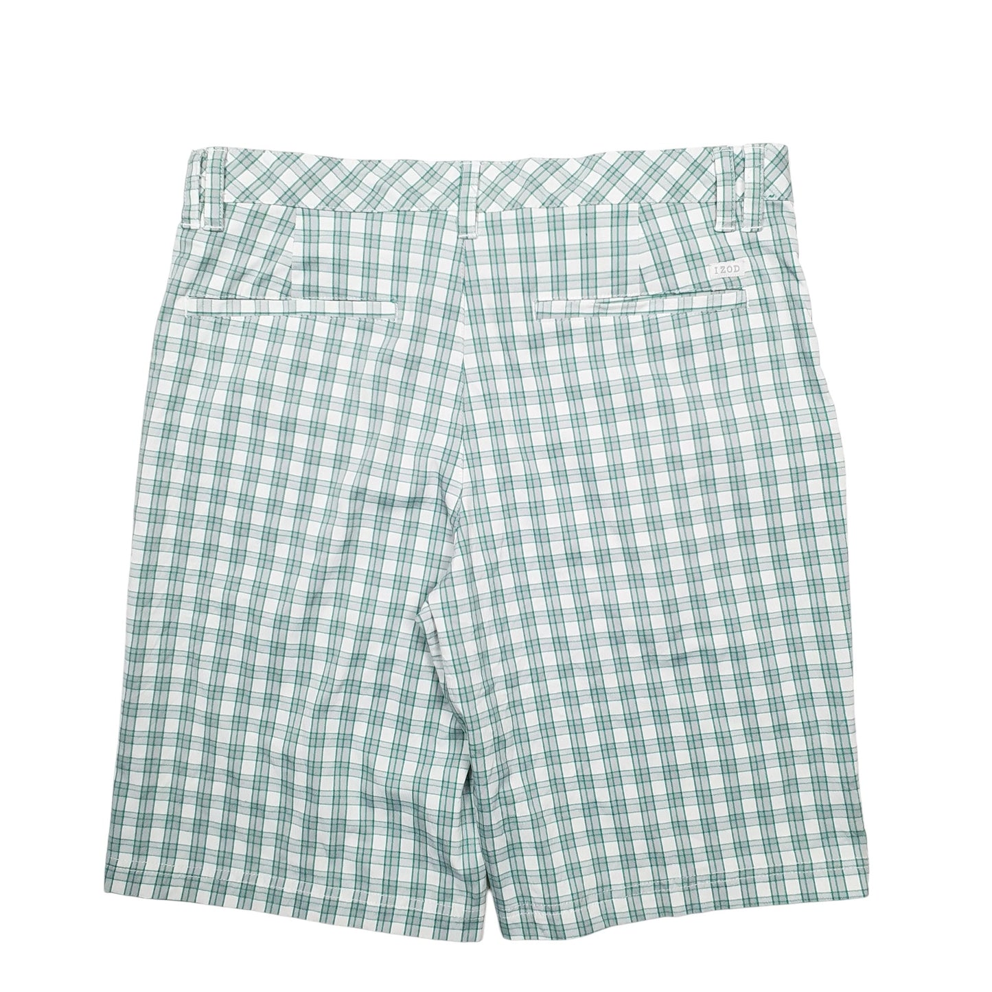 Mens Green Izod Golf Sport Shorts