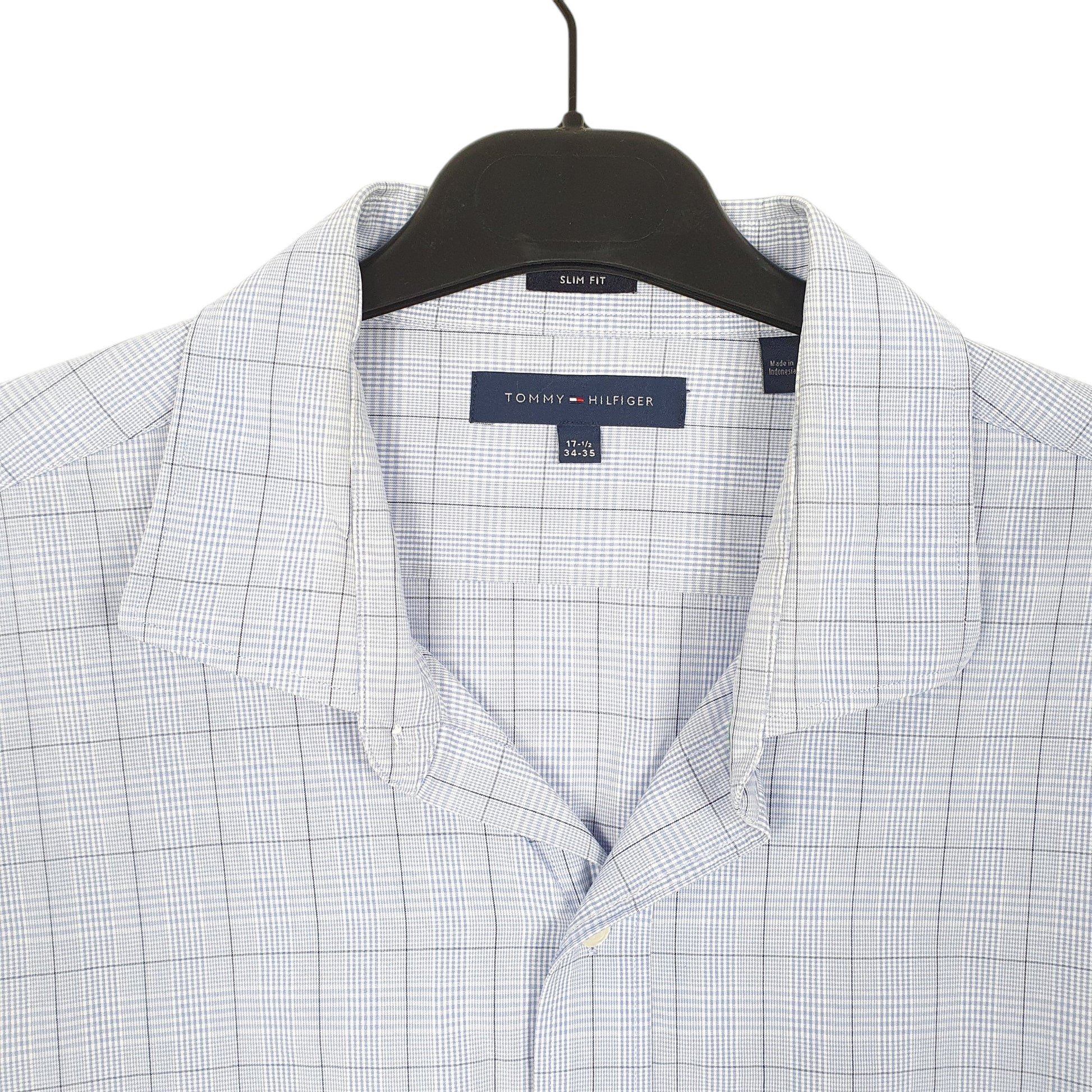 Mens Blue Tommy Hilfiger  Long Sleeve Shirt