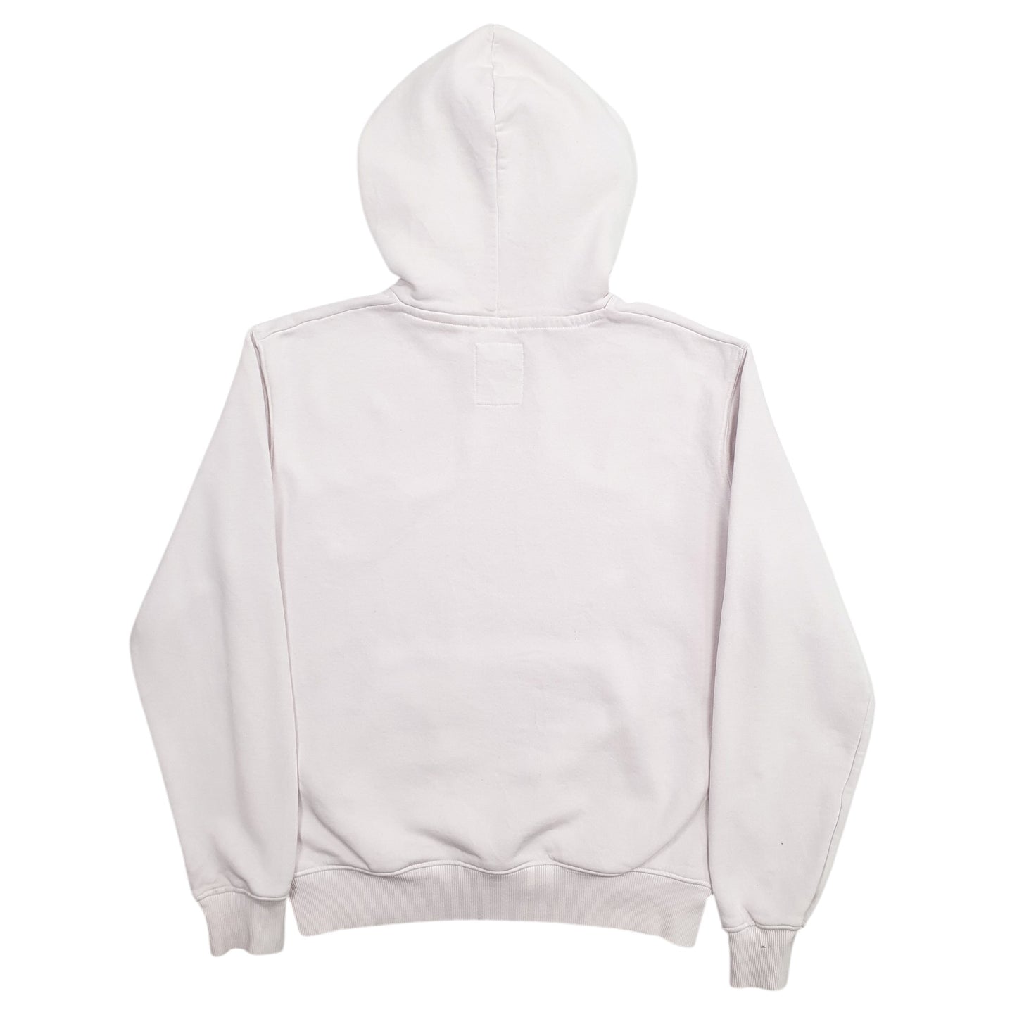 Womens White Alpha Industries Spellout Hoodie Jumper