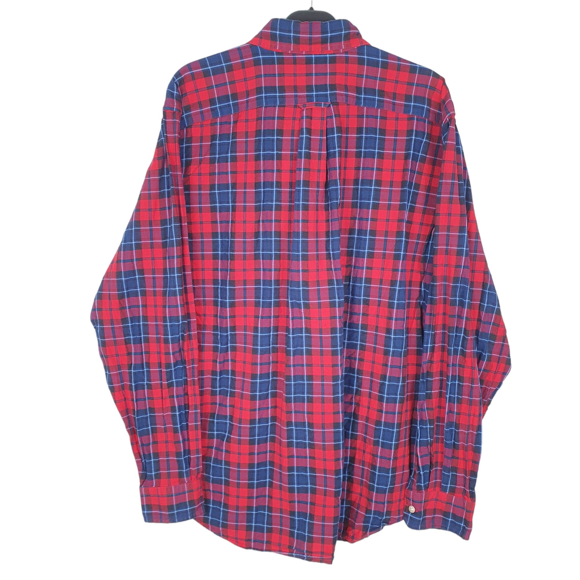 Mens Red Nautica  Long Sleeve Shirt