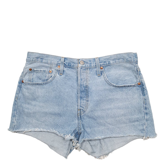 Womens Blue Levis 501 Jorts Denim Shorts