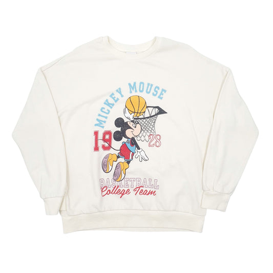 Womens Cream Disney  Crewneck Jumper