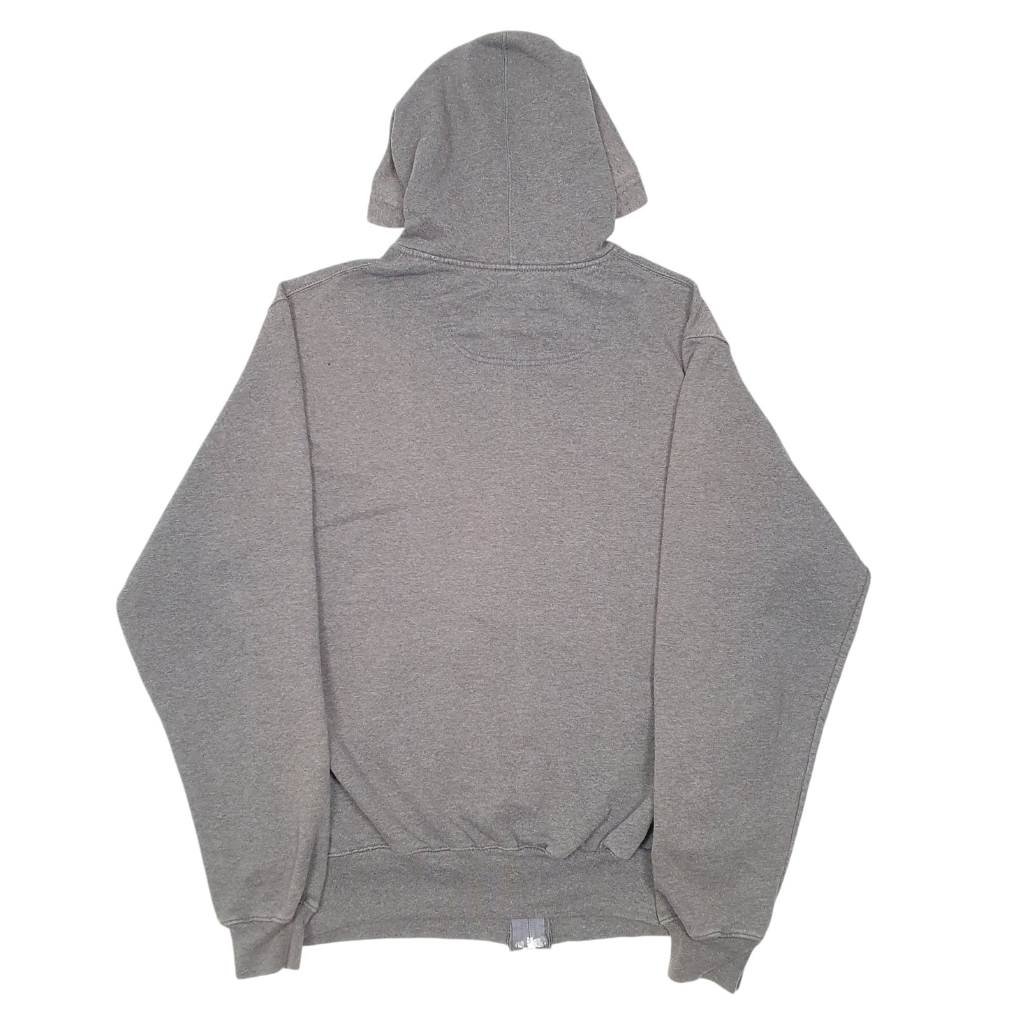 Mens Grey Champion Hoodie Full Zip Jumper