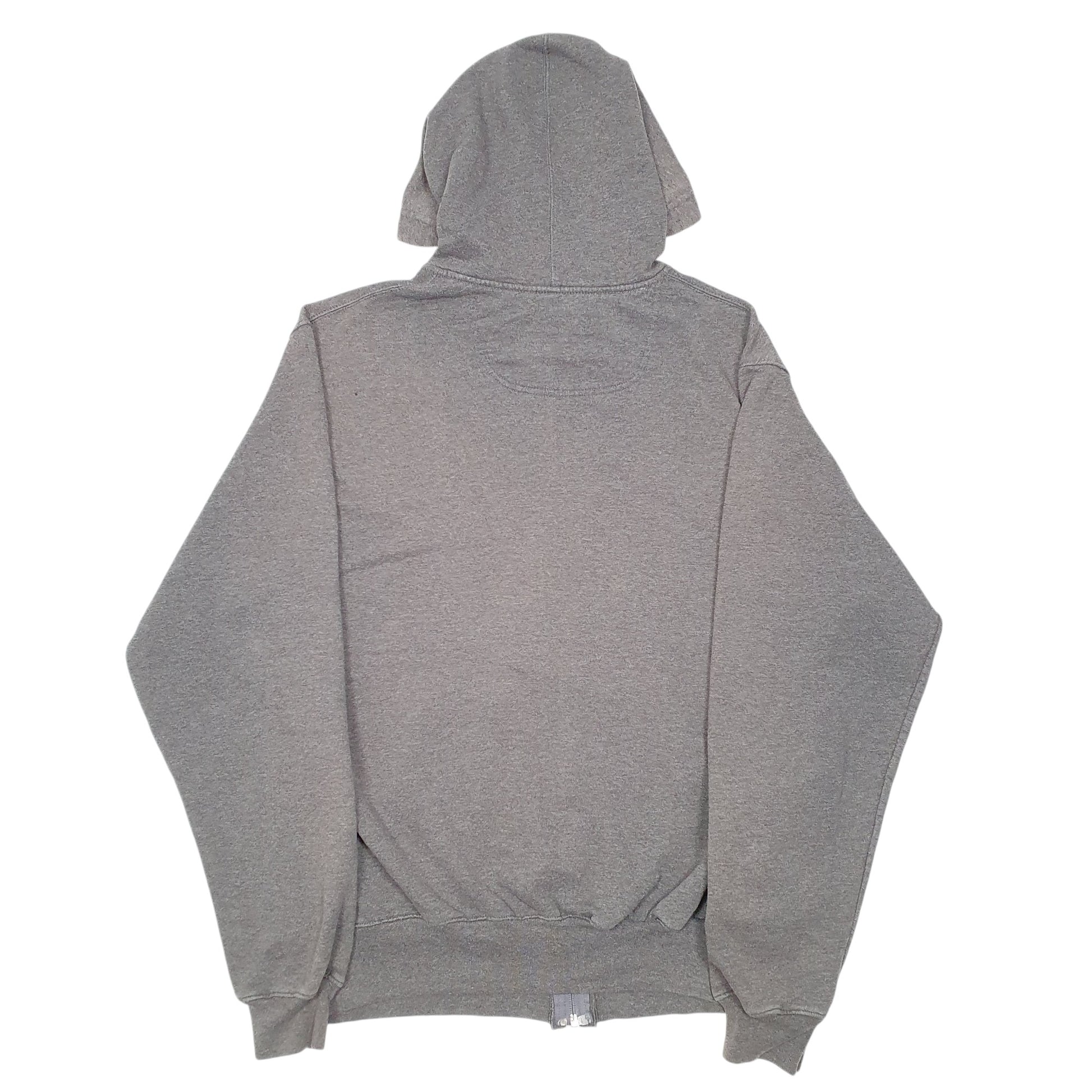 Mens Grey Champion Hoodie Full Zip Jumper
