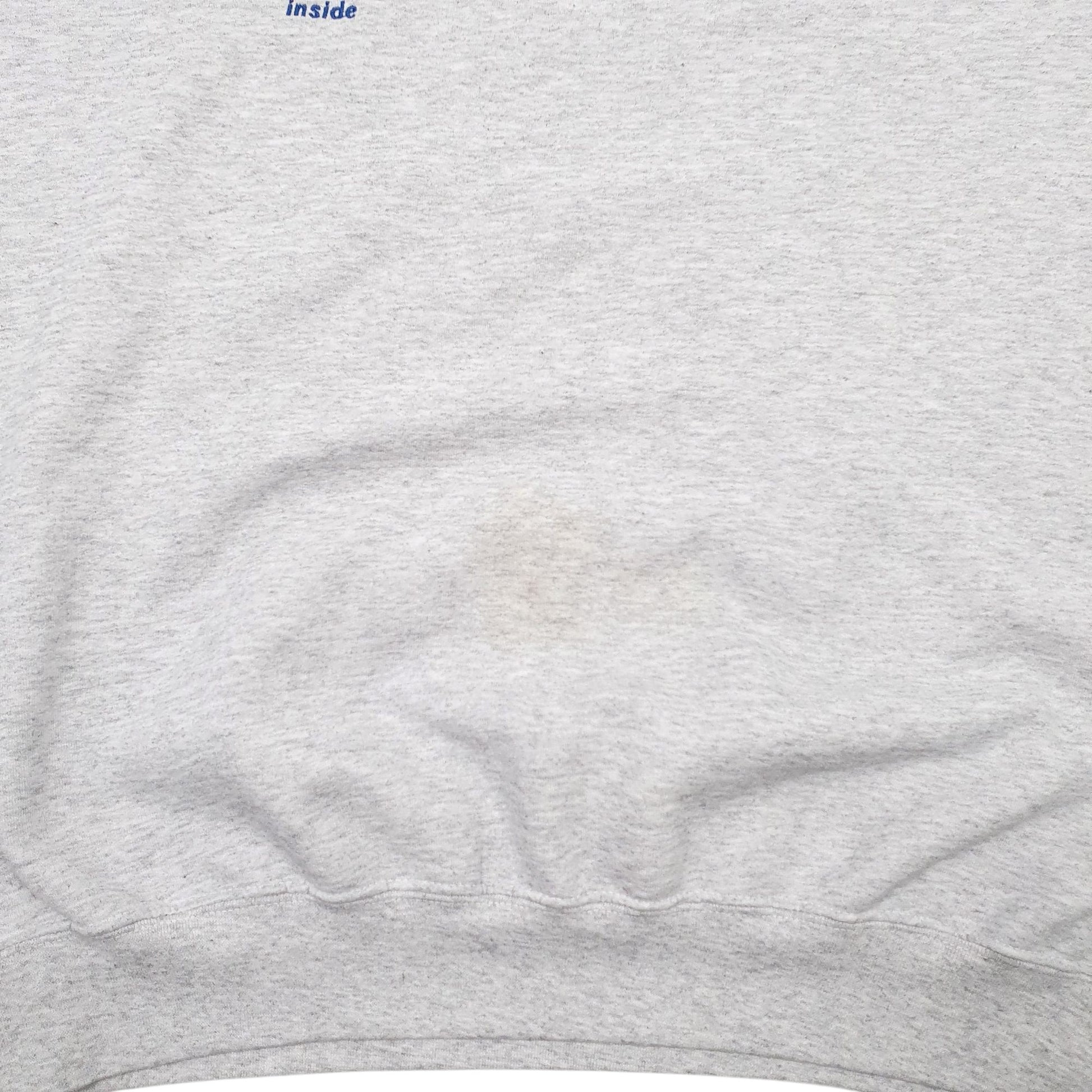 Mens Grey Gildan Vintage Crewneck Jumper